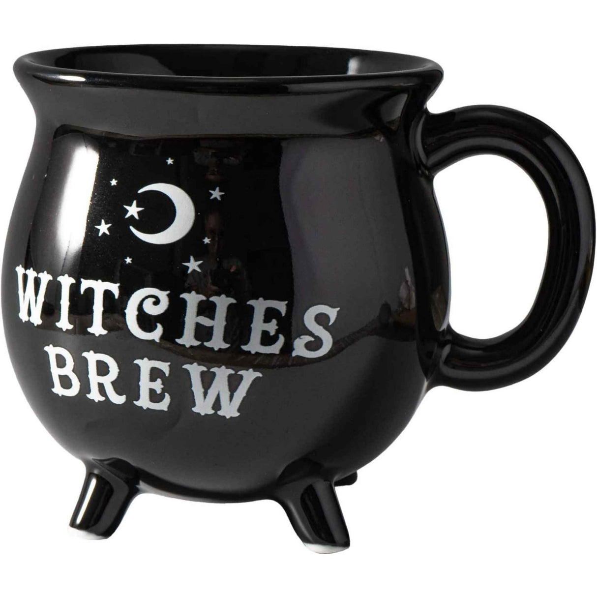 Cana model ceaun magic cu inscriptia Witches brew