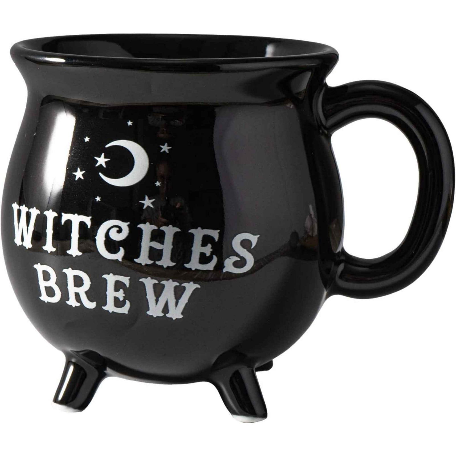 Cana model ceaun magic cu inscriptia Witches brew