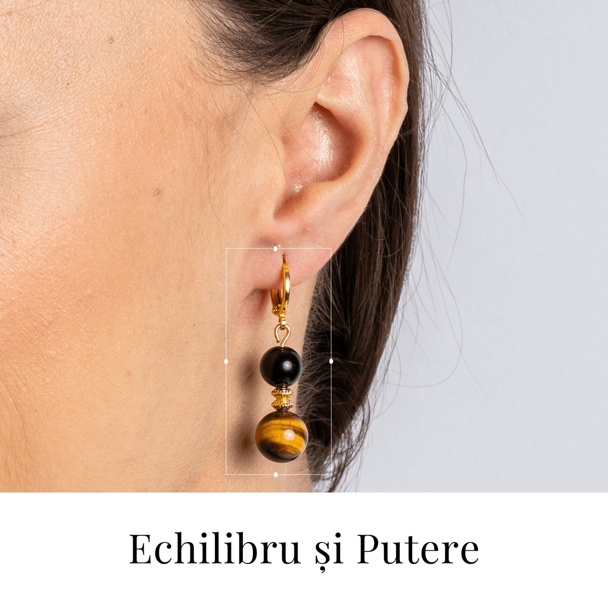 Echilibru si Putere – Cercei cu Ochi de Tigru si Obsidian