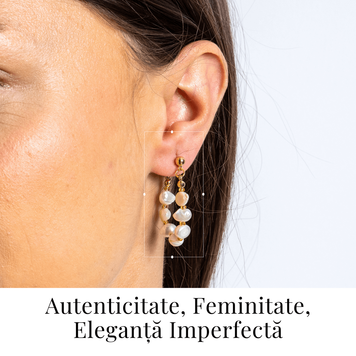 Imperfectiunea care fascineaza – Cercei cu perle baroc naturale