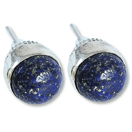Cercei Eleganti cu Lapis Lazuli Natural, pentru claritate mentala si intelepciune