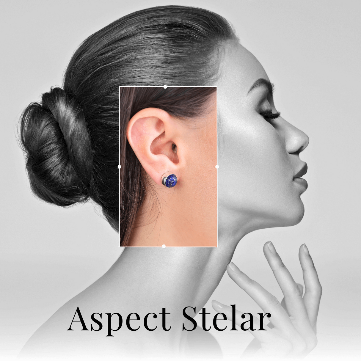 Cercei Eleganti cu Lapis Lazuli Natural, pentru claritate mentala si intelepciune