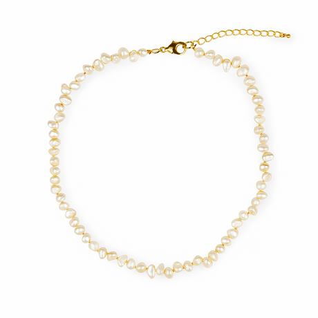Colier choker cu perle design baroc – Eleganta naturala, mereu la moda