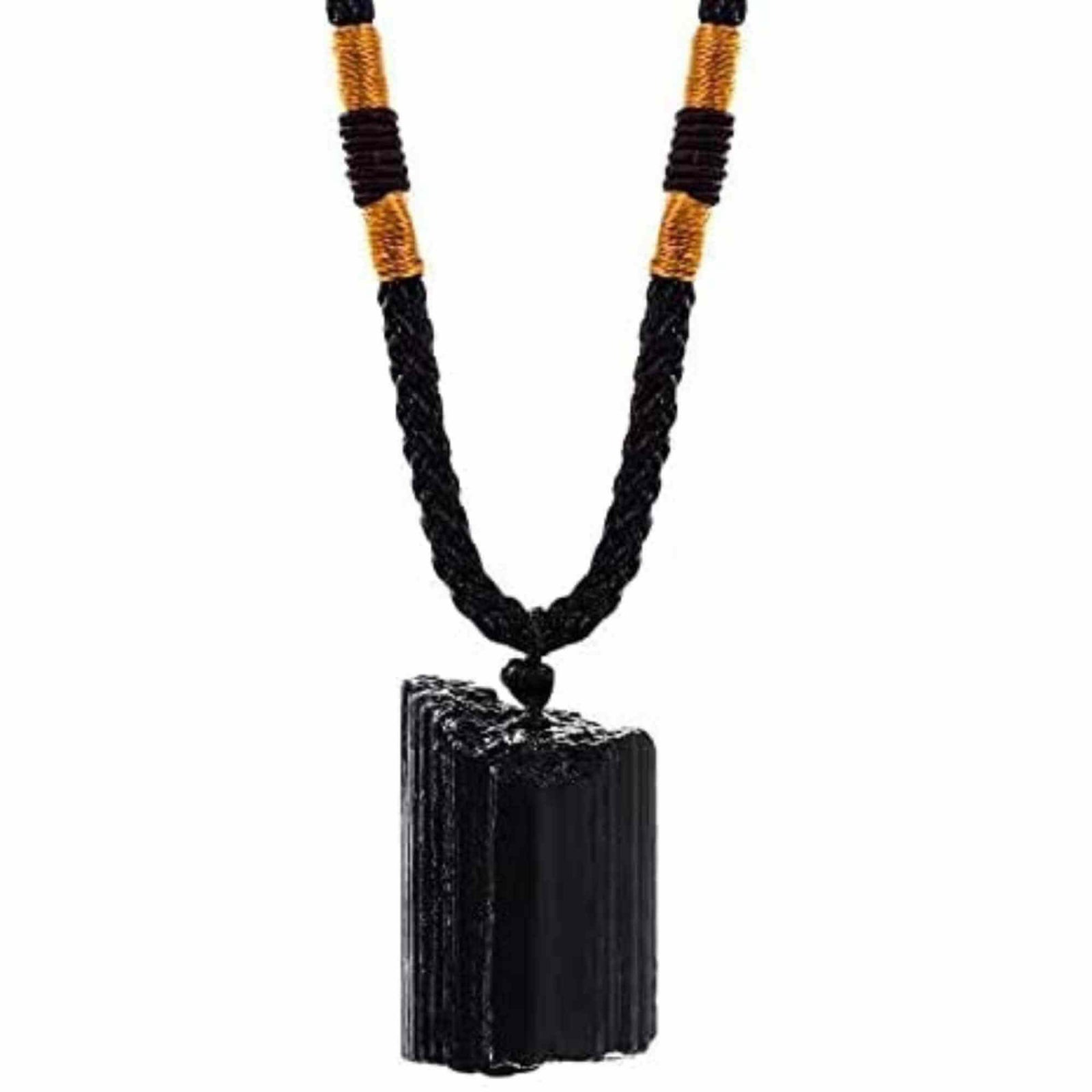 Colier cu cristal Turmalina Neagra– o piatra semipretioasa excelenta pentru meditatie, trezirea spiritualitatii si a abilitatilor interioare care creste si pozitivitatea mentala