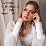Colier cu pandantiv chip de vulpe din cristal vindecator Flourit verde