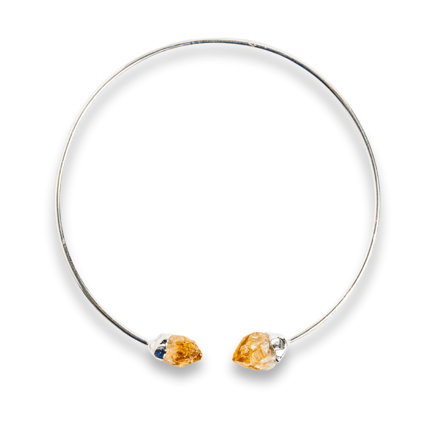 Colier Choker Cu Citrin Natural
