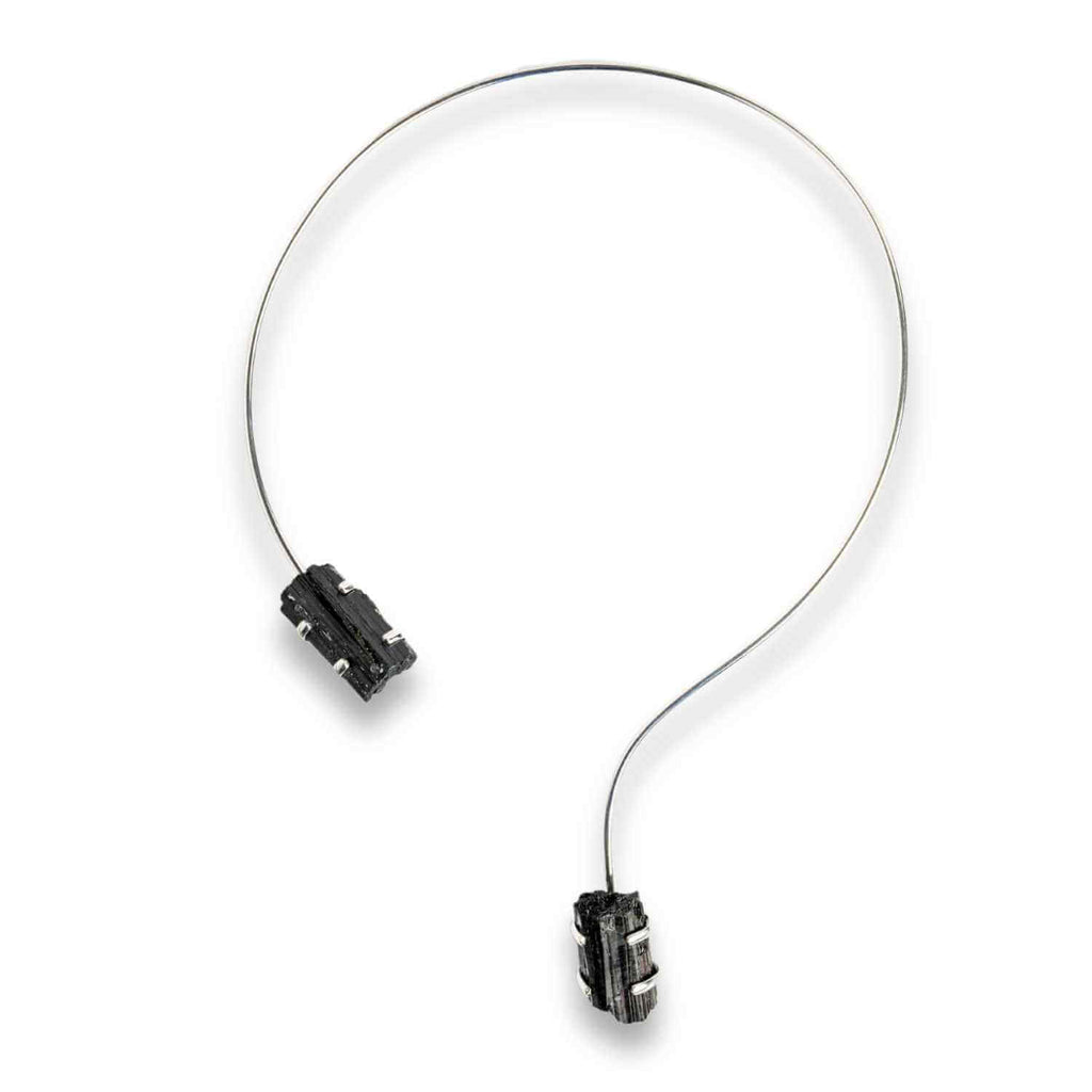 Colier Choker Turmalina Neagra - Protectie Energetica si Echilibru