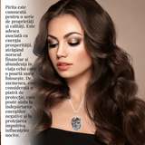 Colier Rafinat cu Piatra Naturala de Pirita 3-4 cm - Imbogateste-ti Viata cu Puterea Piritei