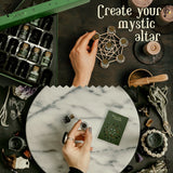 Set 21 Sticlute cu Mini Cristale si Pietre Naturale pentru Ritualuri Magice si Meditatie