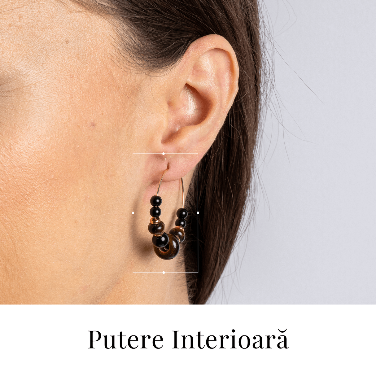 Putere Interioara – Cercei cu Ochi de Tigru si Agat Negru