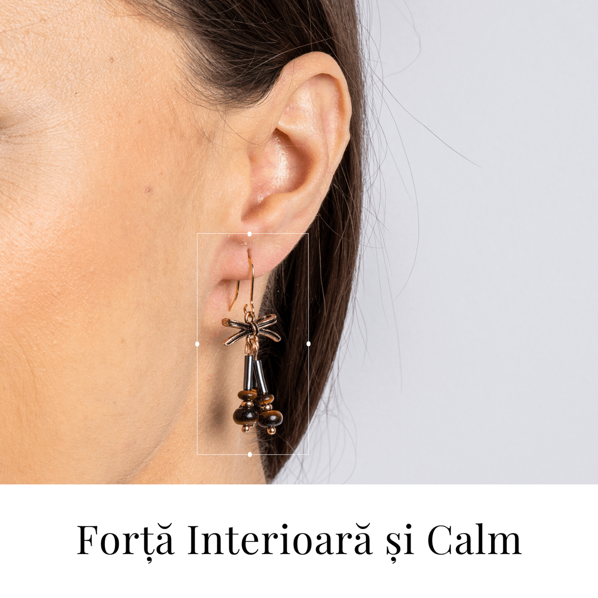 Forta Interioara si Calm – Cercei cu Hematit si Ochi de Tigru