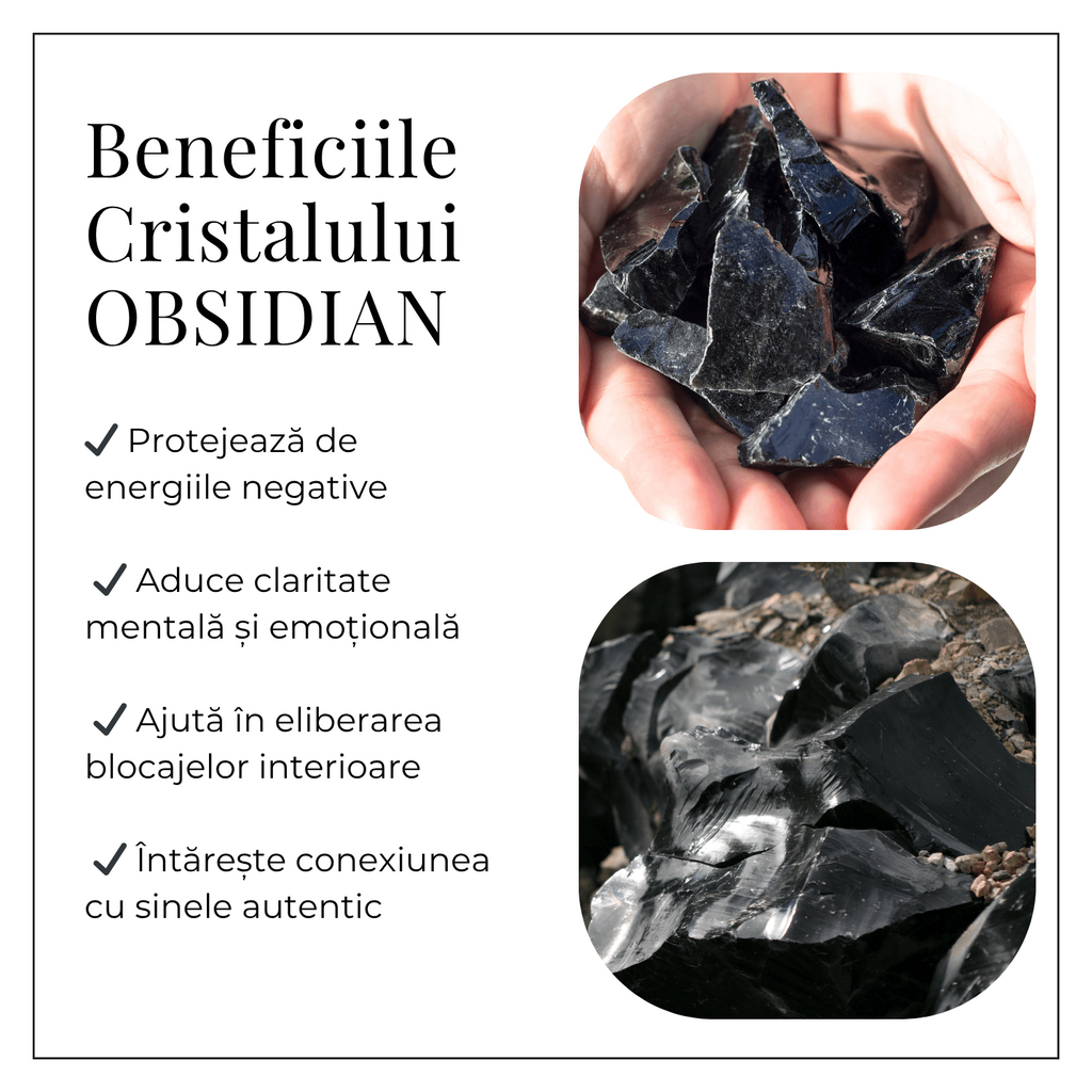 Paznica linistii – Pisicuta din Obsidian pentru Protectie si Claritate 5 cm inaltime