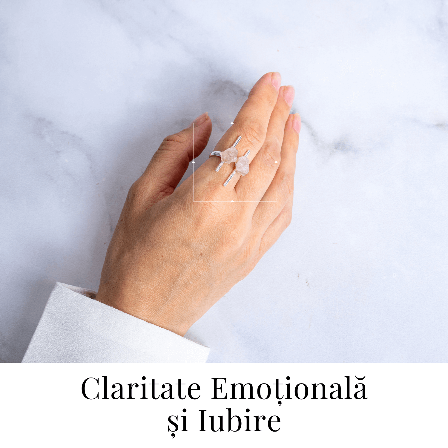 Inelul inimii deschise – Cuart roz pentru iubire si blandete