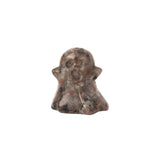 Figurina 3.5 cm in forma de fantoma din piatra semipretioasa Cuart Roz, sculptata manual