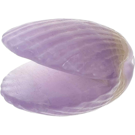 Figurina 4 cm din cristal natural in forma de scoica, ornamente pentru acvariu, marturie tip cadou de nunta, proiecte DIY