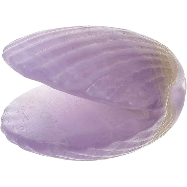 Figurina 4 cm din cristal natural in forma de scoica, ornamente pentru acvariu, marturie tip cadou de nunta, proiecte DIY