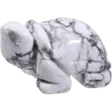 Figurina broasca testoasa 4 cm de cristal semipretios - Sculptura din piatra vindecatoare reiki de buzunar pentru decor, colectie