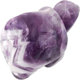 Figurina broasca testoasa 4 cm de cristal semipretios - Sculptura din piatra vindecatoare reiki de buzunar pentru decor, colectie