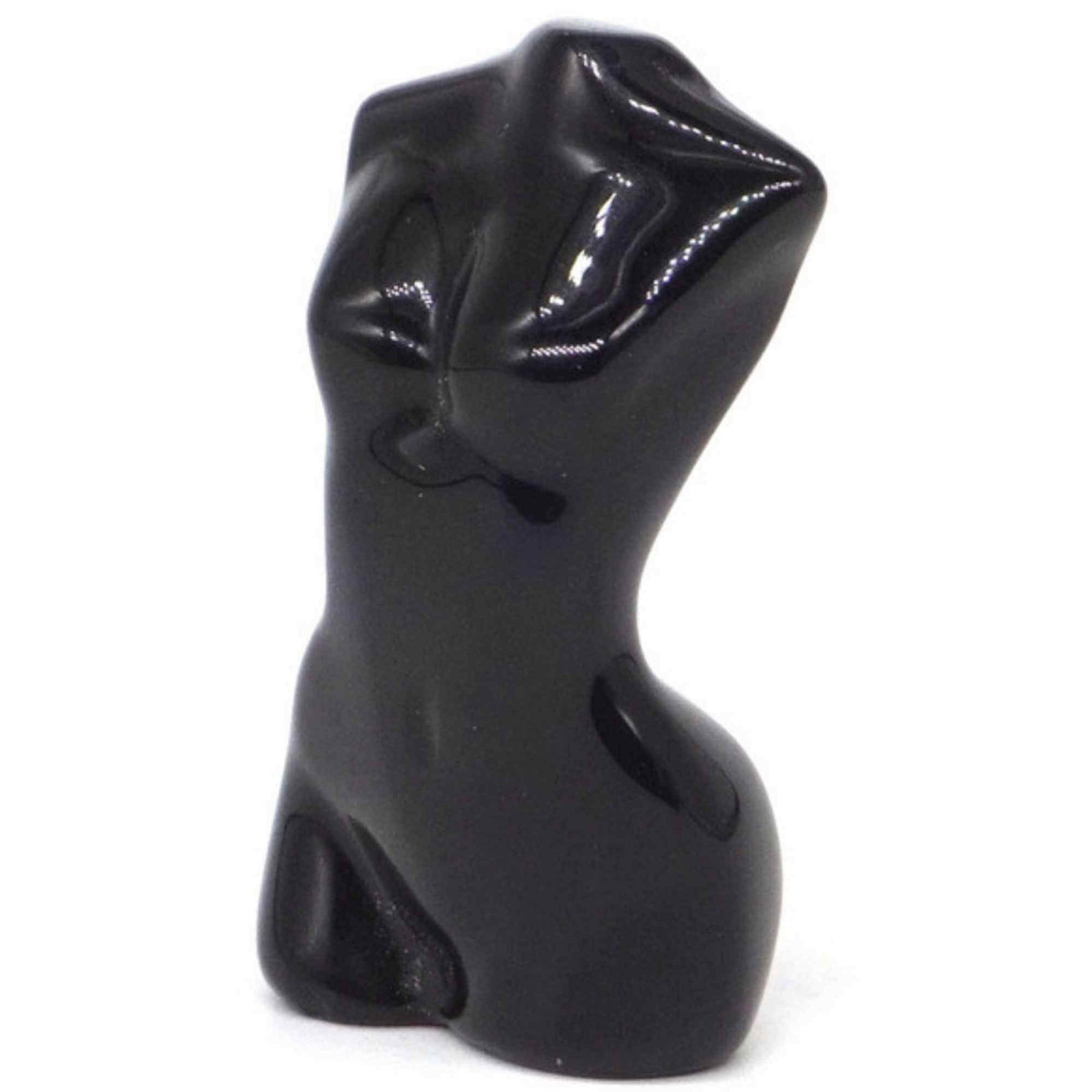 Forma bust femeie din cristal natural Ametist 4 cm sculptat manual