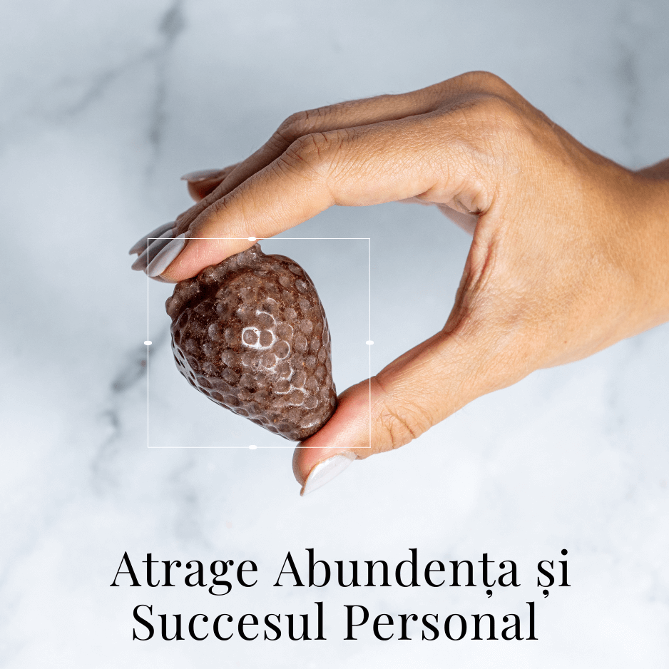 Figurina Cristal Capsuna – Atrage Dragostea si Echilibrul Emotional