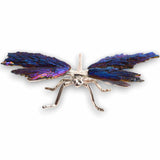 Amuleta Transformare - Libelula Turmalina Neagra Curcubeu