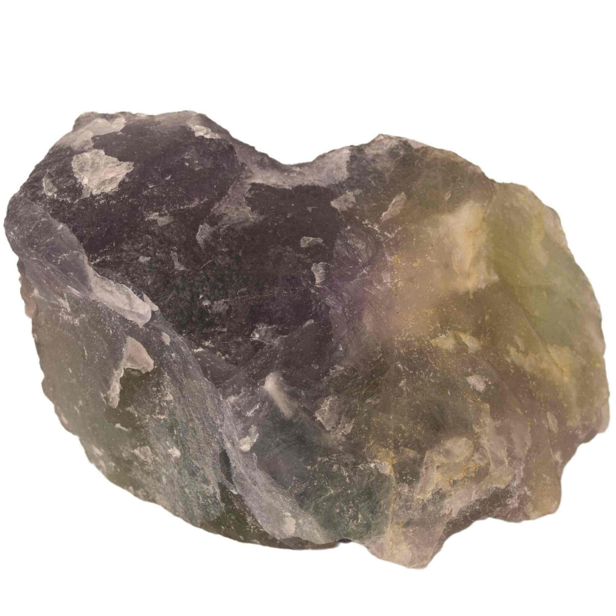 Cristal Brut Natural de Fluorit Multicolor - Cadou Energetizant Unic, Ideal pentru Meditatie si Echilibrare Energetica, Dimensiuni 5-7 cm