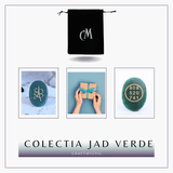 Moneda Zibu din Jad verde - Prosperitate si Noroc