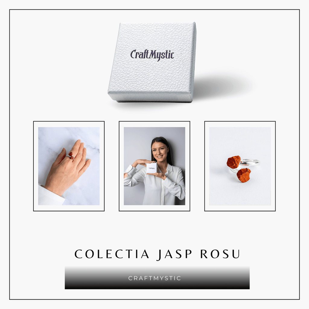 Inelul curajului – Dublu Jasp rosu pentru forta interioara si vitalitate