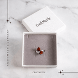 Inelul curajului – Dublu Jasp rosu pentru forta interioara si vitalitate