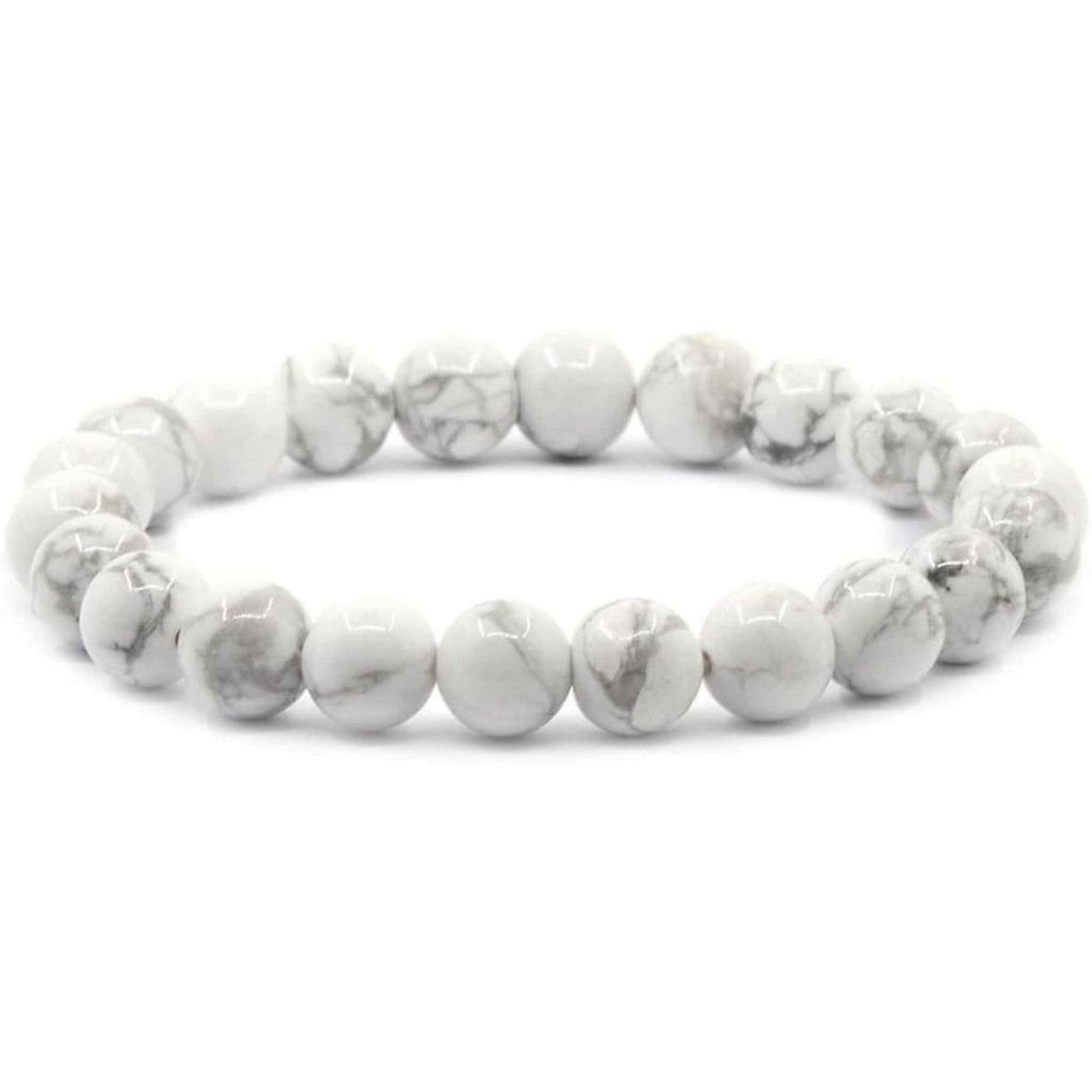 Bratara cu margele 8mm din pietre semipretioase naturale din turcoaz - Aduce echilibru