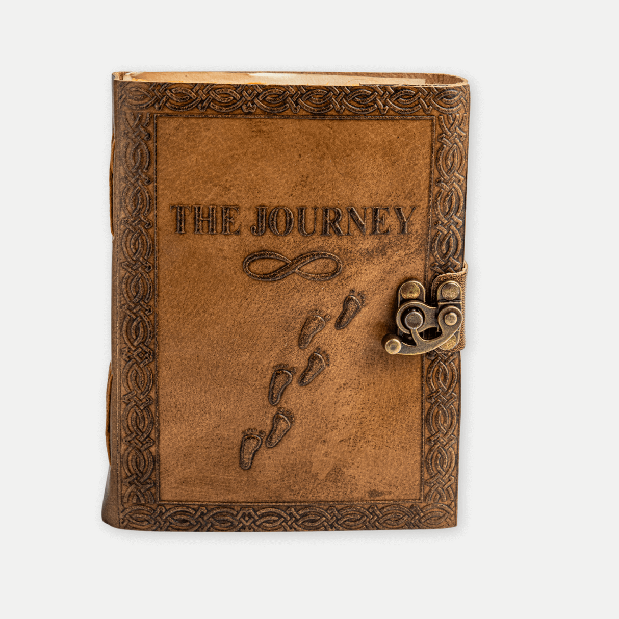 Calatoria Interioara – Jurnal din Piele Naturala si Hartie de Bumbac