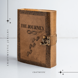 Calatoria Interioara – Jurnal din Piele Naturala si Hartie de Bumbac