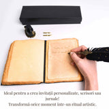 Set Stilou cu Pana - Caligrafie eleganta, cadoul perfect pentru orice ocazie
