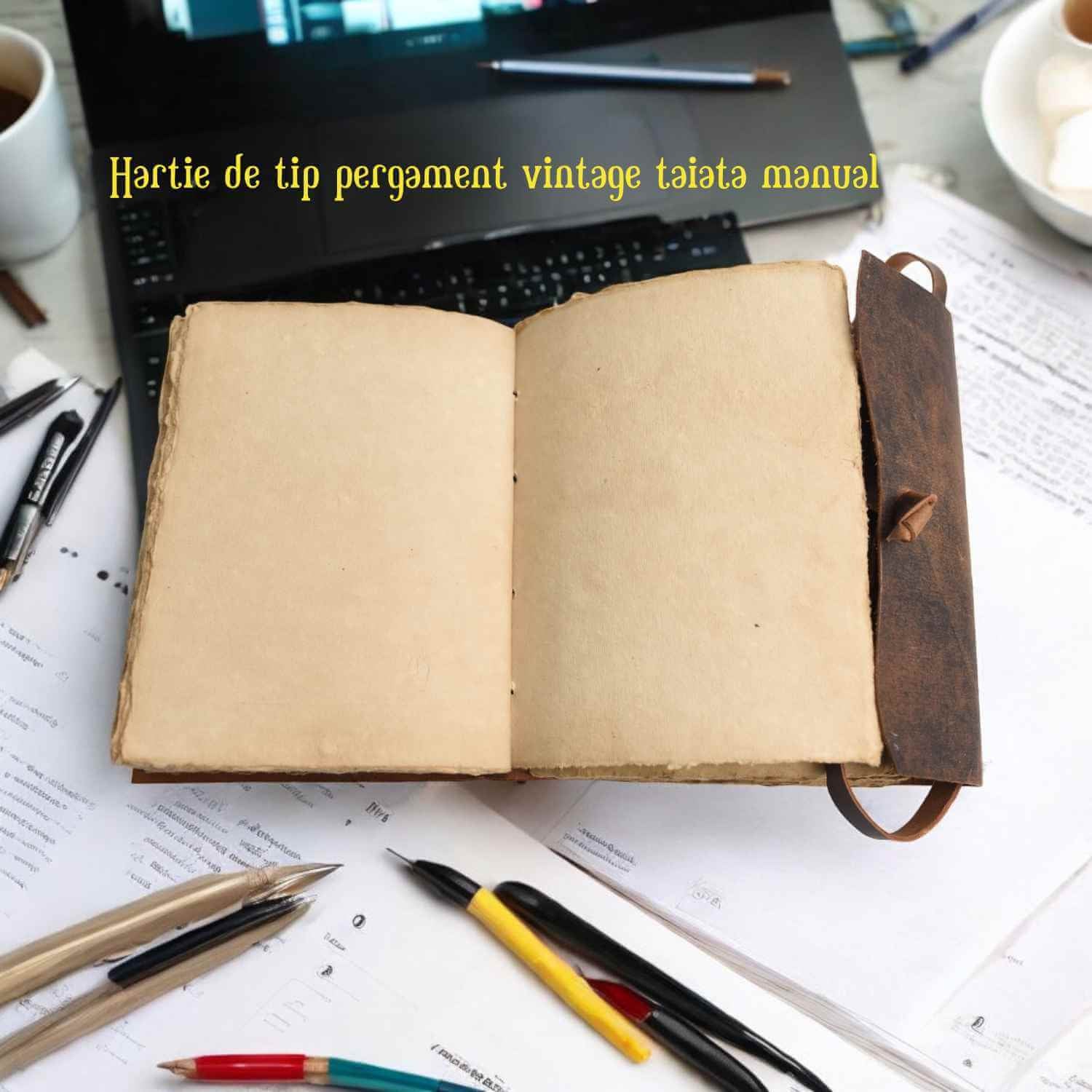 Jurnal Vintage incuietoare cheie inima -Eleganta si Intimitate