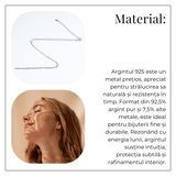 Lant reglabil pentru Bijuterii din Argint 925 – Stil Minimalist si Elegant