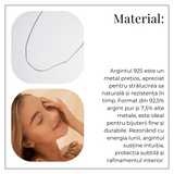 Lant Ajustabil Tip Sarpe din Argint 925 – Ajustabil 40+5 cm