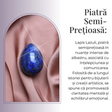 Ou Handmade de 50mm din Piatra Naturala de Lapis Lazuli