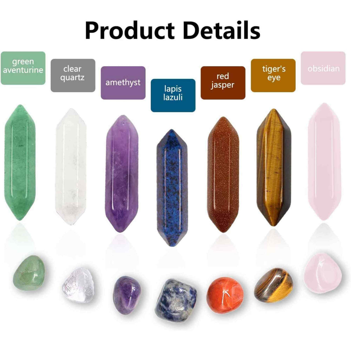 Mini set de cristale vindecatoare cu 14 cristale