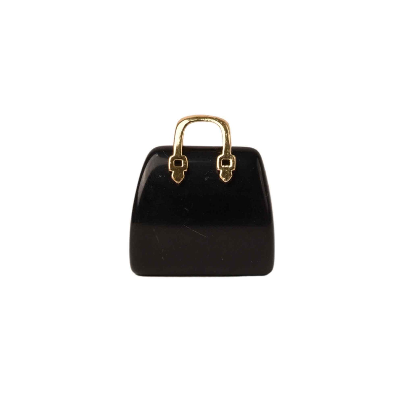 Pandantive 2.5 cm din piatra naturala, in forma de geanta - Accesorii din piatra pentru realizarea de bijuterii, cercei, colier