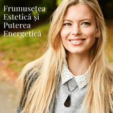  Pandantiv orgonic cu Turmalina Neagra in forma de Lacrima - Pentru purificare emotionala - Absorba Energie Negativa
