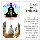 Pendul de Radiestezie cu Pietre 7 Chakre – Echilibru Energetic si Claritate
