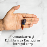 Pendul de Radiestezie cu Pietre 7 Chakre – Echilibru Energetic si Claritate