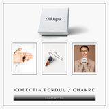 Pendul de Radiestezie cu Pietre 7 Chakre – Echilibru Energetic si Claritate