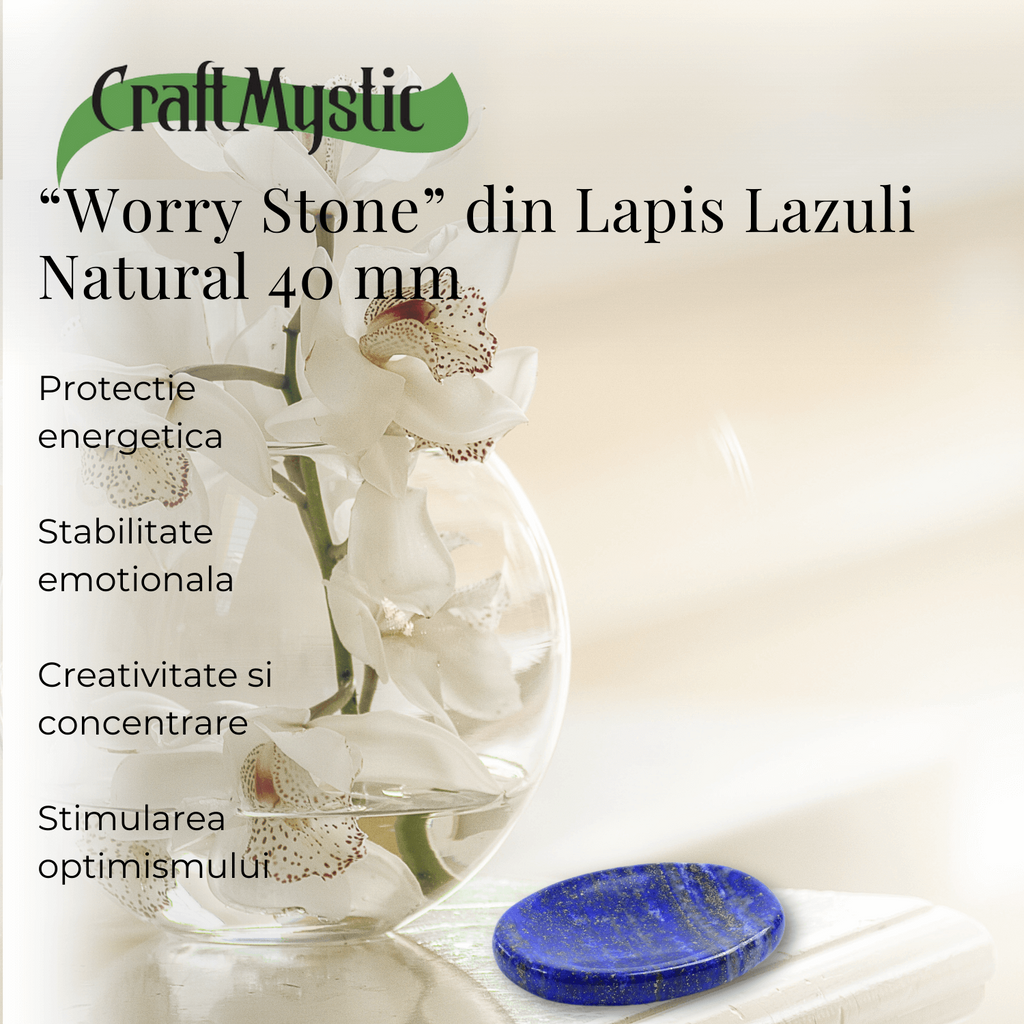 Piatra de Deget Terapeutica Lapis Lazuli 4 cm
