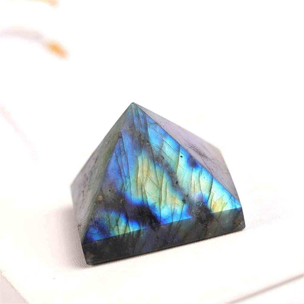 Piramida 6cm din Cristal din Labradorit
