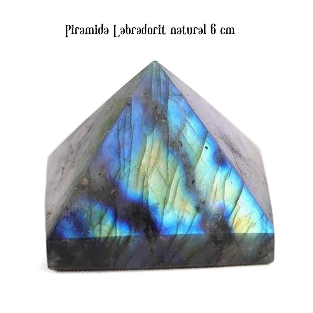 Piramida 6cm din Cristal din Labradorit