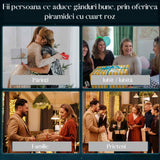 Piramida orgonica cu selenit si simbolul floarea vietii 8 cm – pentru curatarea energiei negative, pace, calm si energie pozitiva