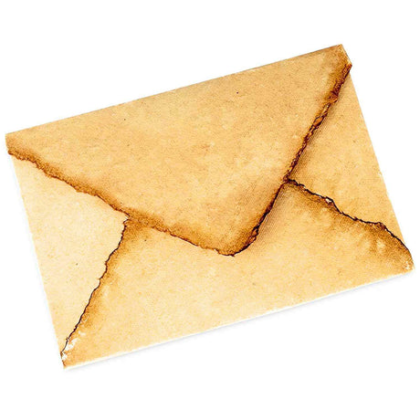 Plic din hartie vintage de bumbac 13x18 cm – Eleganta si rafinament