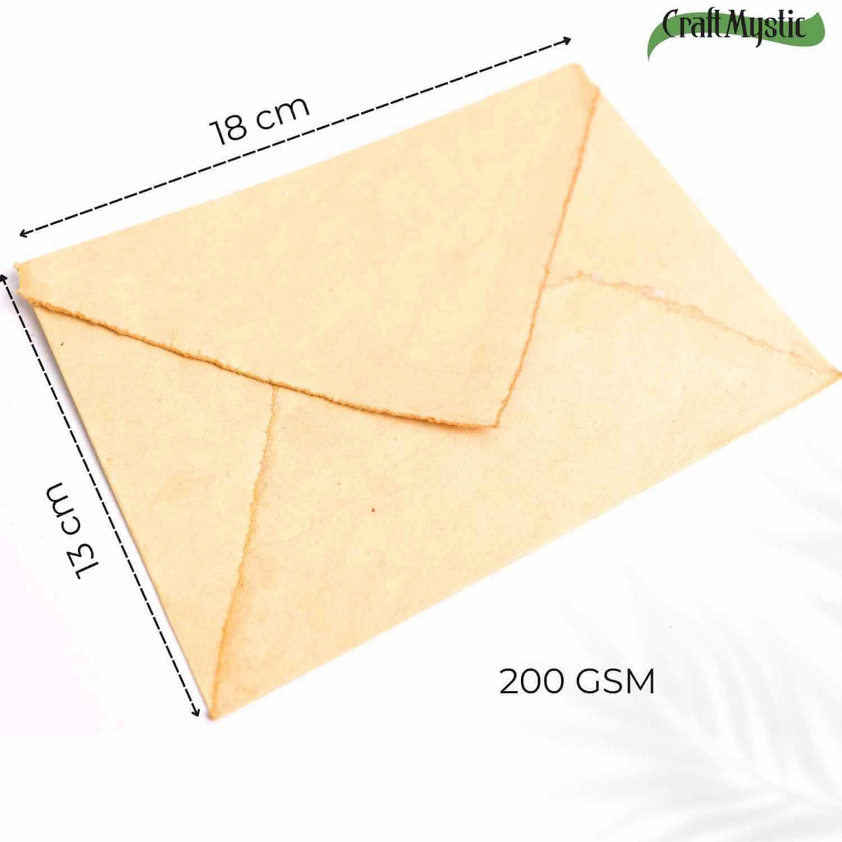 Plic din hartie vintage de bumbac 13x18 cm – Eleganta si rafinament