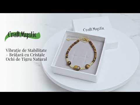 Vibratie de Stabilitate – Bratara cu Ochi de Tigru Natural